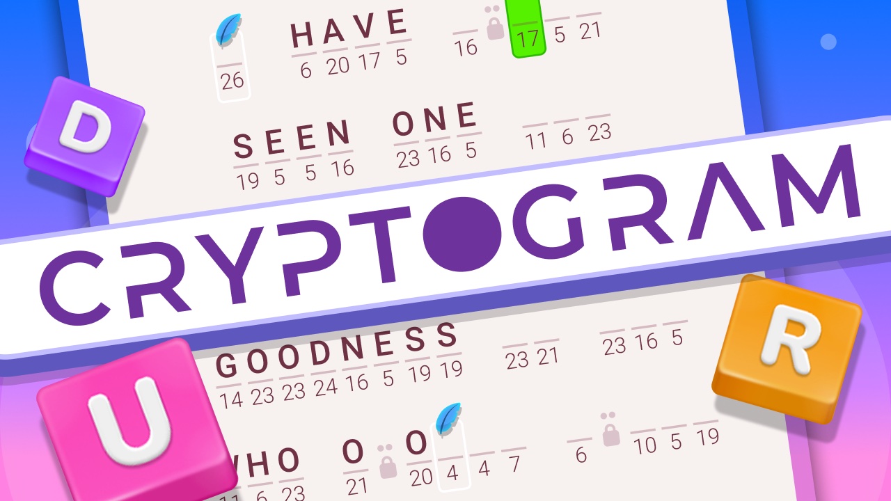 Cryptogram: Word Brain Puzzle